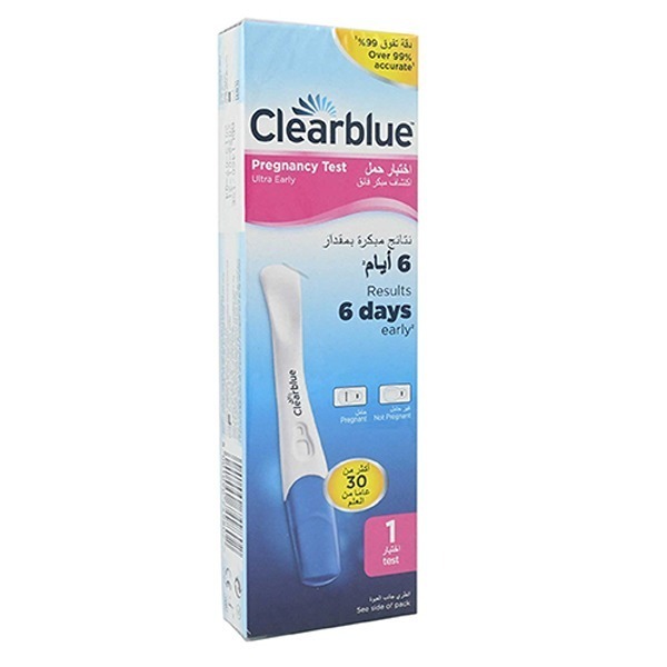 Test clear blue sale